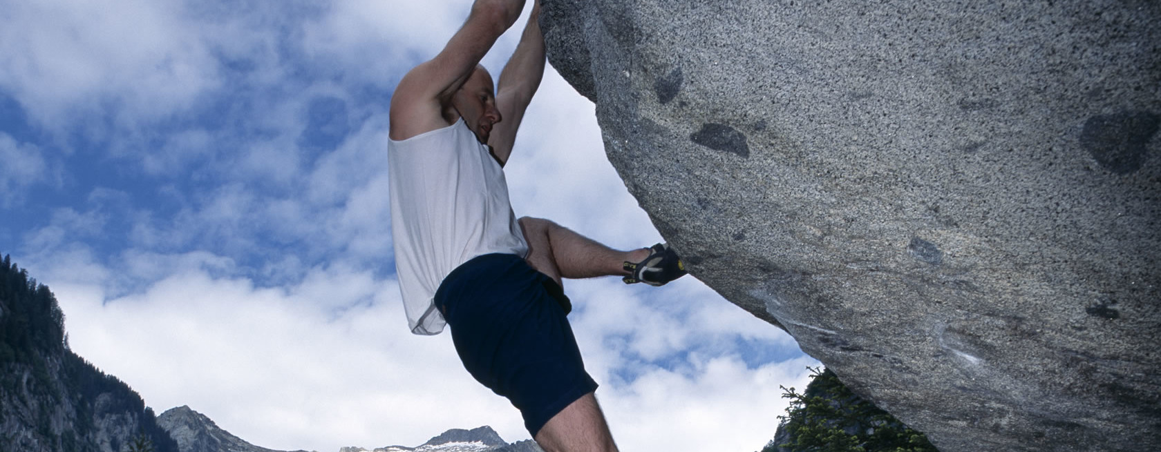 Boulder in Valle di Daone