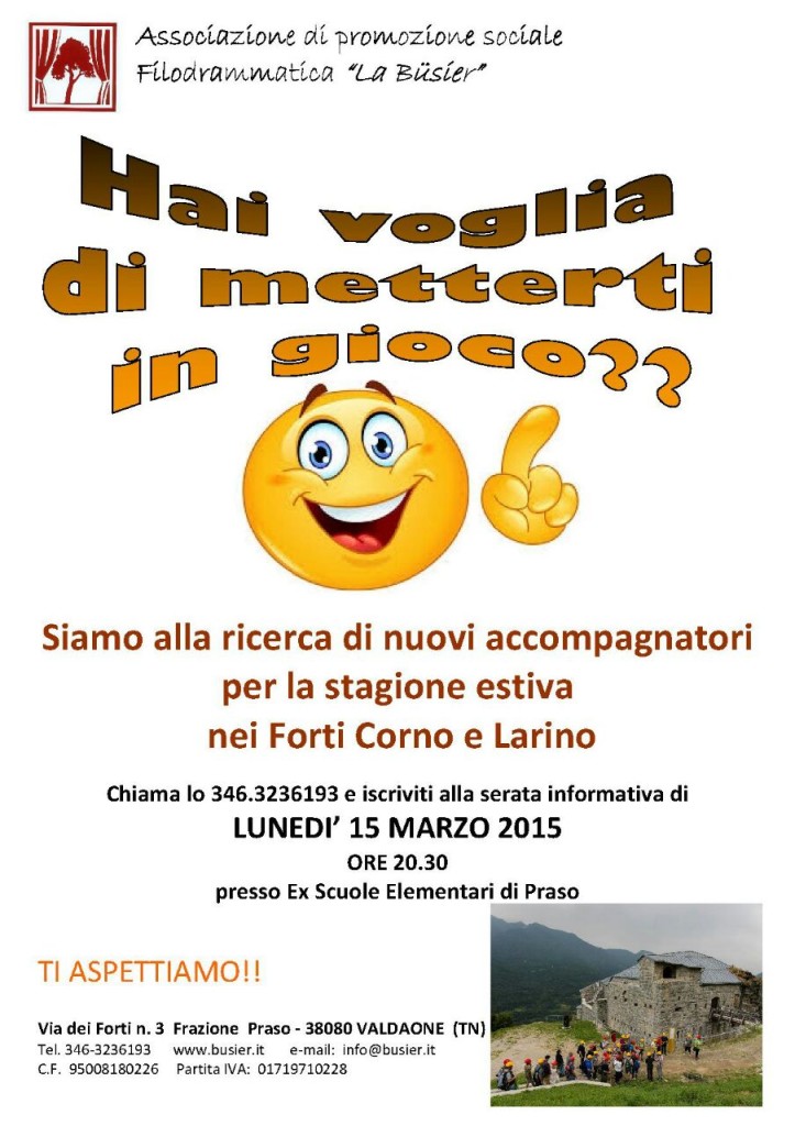 Associazione di promozione sociale Filodrammatica "La Busier"